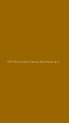 Tampilan Antarmuka Aplikasi Top138 Cara Baca Pasaran Bola Handicap - 4