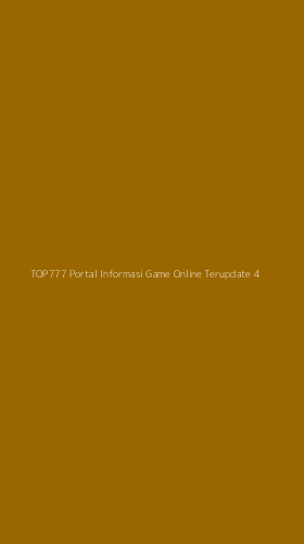 Tampilan Antarmuka Aplikasi Top777 Portal Informasi Game Online Terupdate - 4