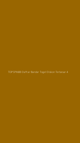 Tampilan Antarmuka Aplikasi Topspin88 Daftar Bandar Togel Diskon Terbesar - 4