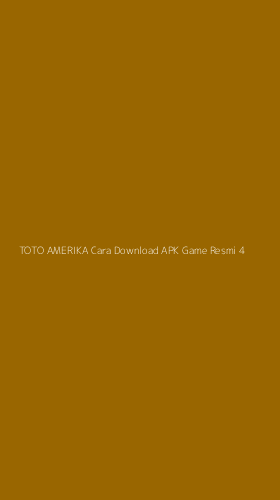 Tampilan Antarmuka Aplikasi Toto Amerika Cara Download Apk Game Resmi - 4
