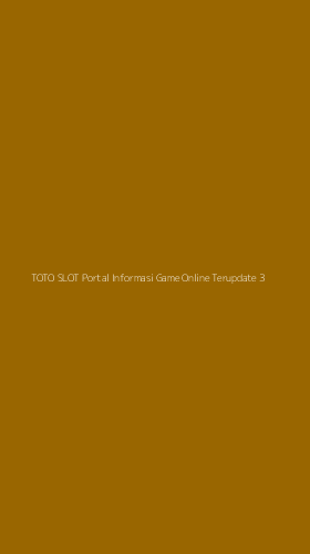 Tampilan Antarmuka Aplikasi Toto Slot Portal Informasi Game Online Terupdate - 3