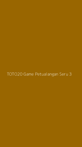 Tampilan Antarmuka Aplikasi Toto20 Game Petualangan Seru - 3