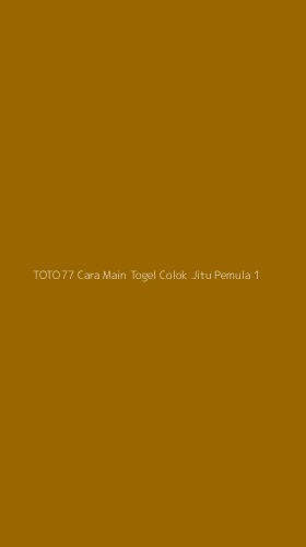 Tampilan Antarmuka Aplikasi Toto77 Cara Main Togel Colok Jitu Pemula - 1