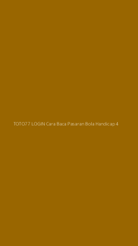 Tampilan Antarmuka Aplikasi Toto77 Login Cara Baca Pasaran Bola Handicap - 4