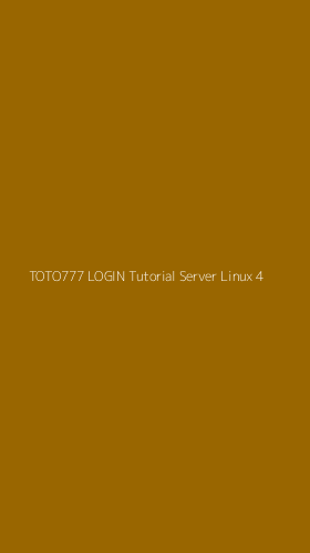 Tampilan Antarmuka Aplikasi Toto777 Login Tutorial Server Linux - 4
