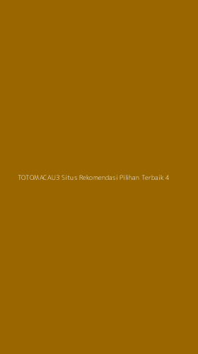 Tampilan Antarmuka Aplikasi Totomacau3 Situs Rekomendasi Pilihan Terbaik - 4