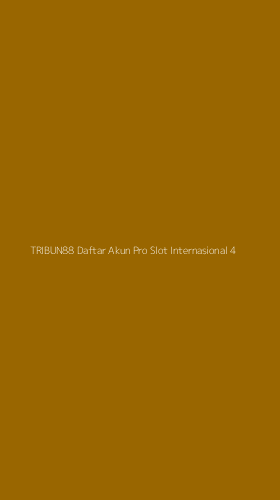 Tampilan Antarmuka Aplikasi Tribun88 Daftar Akun Pro Slot Internasional - 4