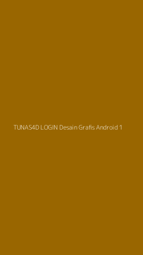 Tampilan Antarmuka Aplikasi Tunas4d Login Desain Grafis Android - 1