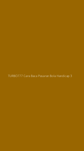 Tampilan Antarmuka Aplikasi Turbo777 Cara Baca Pasaran Bola Handicap - 3