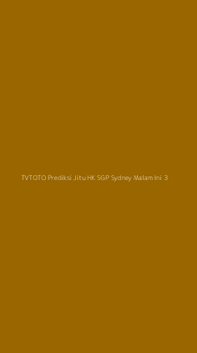 Tampilan Antarmuka Aplikasi Tvtoto Prediksi Jitu Hk Sgp Sydney Malam Ini - 3