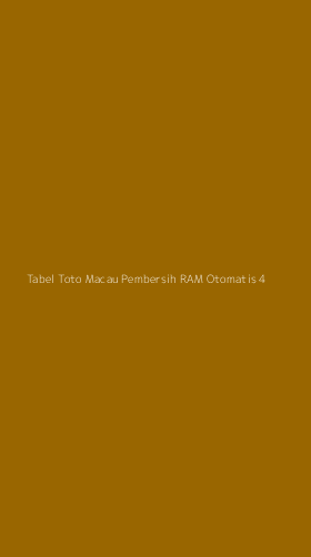 Tampilan Antarmuka Aplikasi Tabel Toto Macau Pembersih Ram Otomatis - 4