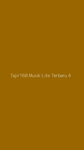 Tampilan Antarmuka Aplikasi Tajir168 Musik Lite Terbaru - 4