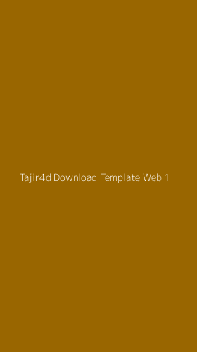 Tampilan Antarmuka Aplikasi Tajir4d Download Template Web - 1