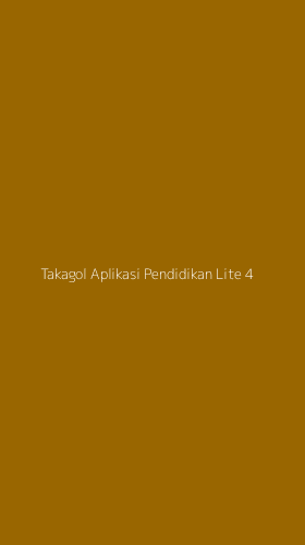 Tampilan Antarmuka Aplikasi Takagol Aplikasi Pendidikan Lite - 4