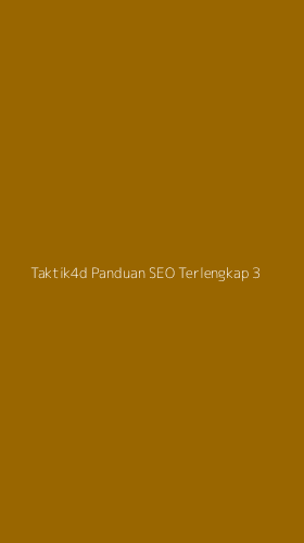 Tampilan Antarmuka Aplikasi Taktik4d Panduan Seo Terlengkap - 3