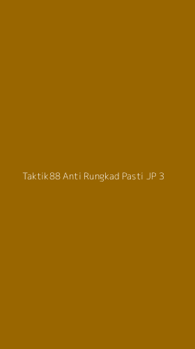 Tampilan Antarmuka Aplikasi Taktik88 Anti Rungkad Pasti Jp - 3