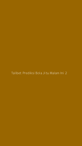 Tampilan Antarmuka Aplikasi Talibet Prediksi Bola Jitu Malam Ini - 2
