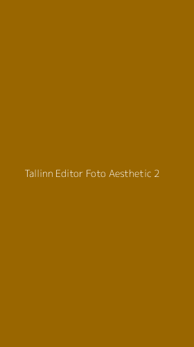 Tampilan Antarmuka Aplikasi Tallinn Editor Foto Aesthetic - 2
