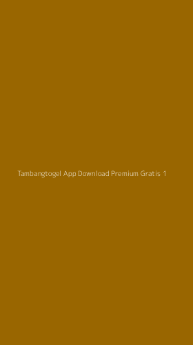 Tampilan Antarmuka Aplikasi Tambangtogel App Download Premium Gratis - 1
