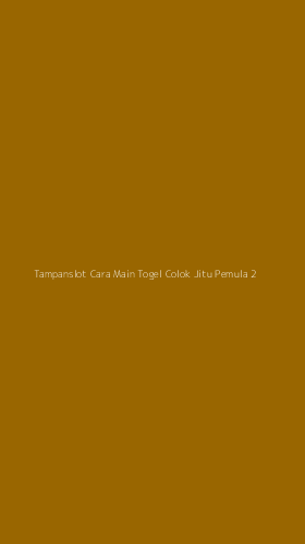 Tampilan Antarmuka Aplikasi Tampanslot Cara Main Togel Colok Jitu Pemula - 2