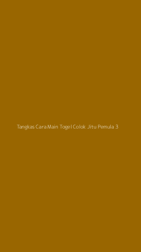 Tampilan Antarmuka Aplikasi Tangkas Cara Main Togel Colok Jitu Pemula - 3