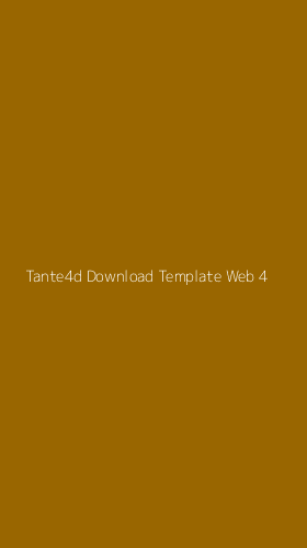 Tampilan Antarmuka Aplikasi Tante4d Download Template Web - 4
