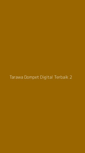 Tampilan Antarmuka Aplikasi Tarawa Dompet Digital Terbaik - 2