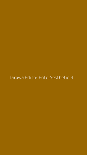 Tampilan Antarmuka Aplikasi Tarawa Editor Foto Aesthetic - 3