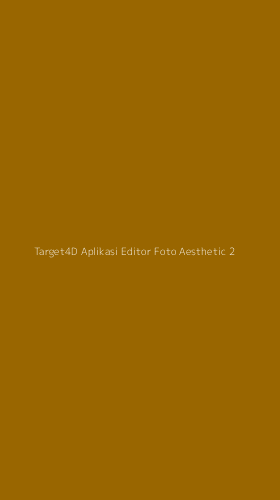 Tampilan Antarmuka Aplikasi Target4d Aplikasi Editor Foto Aesthetic - 2
