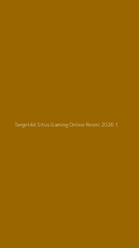 Tampilan Antarmuka Aplikasi Target4d Situs Gaming Online Resmi 2026 - 1