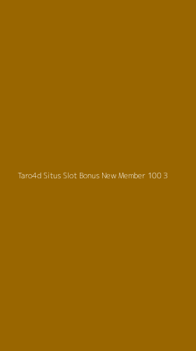 Tampilan Antarmuka Aplikasi Taro4d Situs Slot Bonus New Member 100 - 3