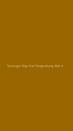 Tampilan Antarmuka Aplikasi Tarotogel Wap Alat Pengembang Web - 4
