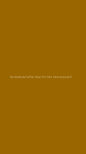 Tampilan Antarmuka Aplikasi Taruhanbola Daftar Akun Pro Slot Internasional - 4
