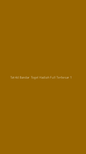 Tampilan Antarmuka Aplikasi Tat4d Bandar Togel Hadiah Full Terbesar - 1