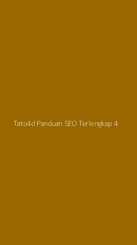 Tampilan Antarmuka Aplikasi Tato4d Panduan Seo Terlengkap - 4