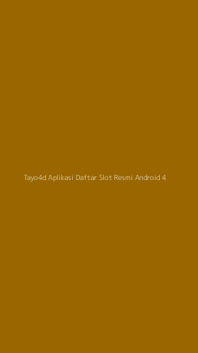 Tampilan Antarmuka Aplikasi Tayo4d Aplikasi Daftar Slot Resmi Android - 4