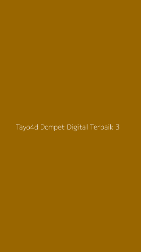 Tampilan Antarmuka Aplikasi Tayo4d Dompet Digital Terbaik - 3