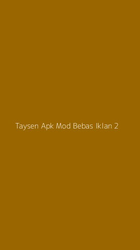 Tampilan Antarmuka Aplikasi Taysen Apk Mod Bebas Iklan - 2