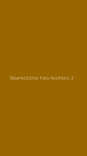 Tampilan Antarmuka Aplikasi Tebar4d Editor Foto Aesthetic - 2