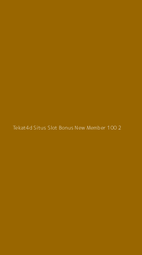 Tampilan Antarmuka Aplikasi Tekat4d Situs Slot Bonus New Member 100 - 2