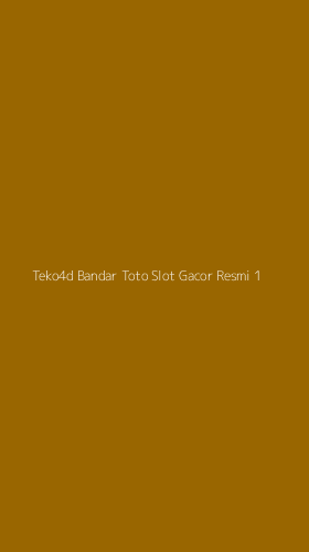 Tampilan Antarmuka Aplikasi Teko4d Bandar Toto Slot Gacor Resmi - 1