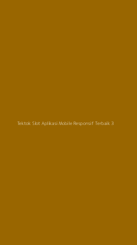 Tampilan Antarmuka Aplikasi Tektok Slot Aplikasi Mobile Responsif Terbaik - 3