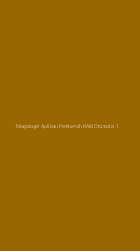 Tampilan Antarmuka Aplikasi Telagatogel Aplikasi Pembersih Ram Otomatis - 1