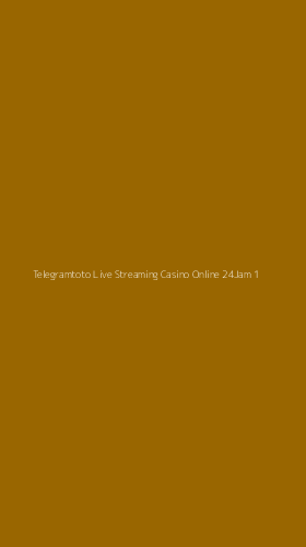 Tampilan Antarmuka Aplikasi Telegramtoto Live Streaming Casino Online 24jam - 1