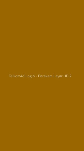 Tampilan Antarmuka Aplikasi Telkom4d Login - Perekam Layar HD - 2