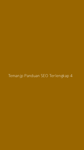 Tampilan Antarmuka Aplikasi Temanjp Panduan Seo Terlengkap - 4