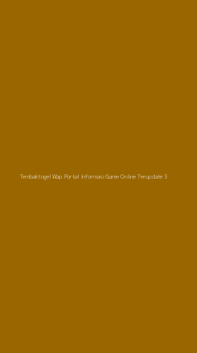 Tampilan Antarmuka Aplikasi Tembaktogel Wap Portal Informasi Game Online Terupdate - 3