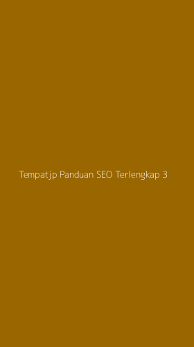 Tampilan Antarmuka Aplikasi Tempatjp Panduan Seo Terlengkap - 3