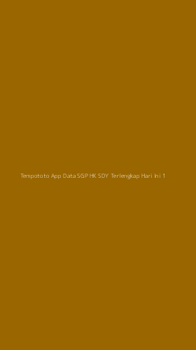 Tampilan Antarmuka Aplikasi Tempototo App Data Sgp Hk Sdy Terlengkap Hari Ini - 1