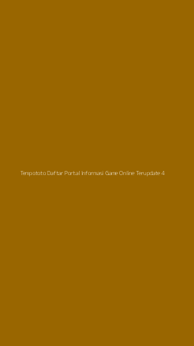 Tampilan Antarmuka Aplikasi Tempototo Daftar Portal Informasi Game Online Terupdate - 4